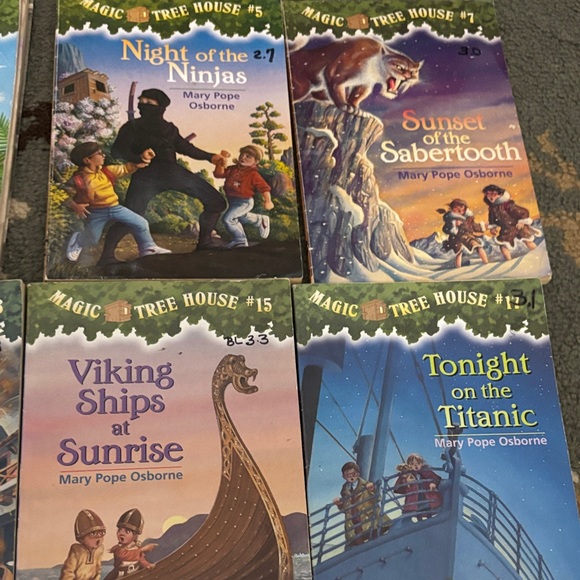 Magic Tree House Paperback Set of 17 Books for Kids - Picture 5 of 13